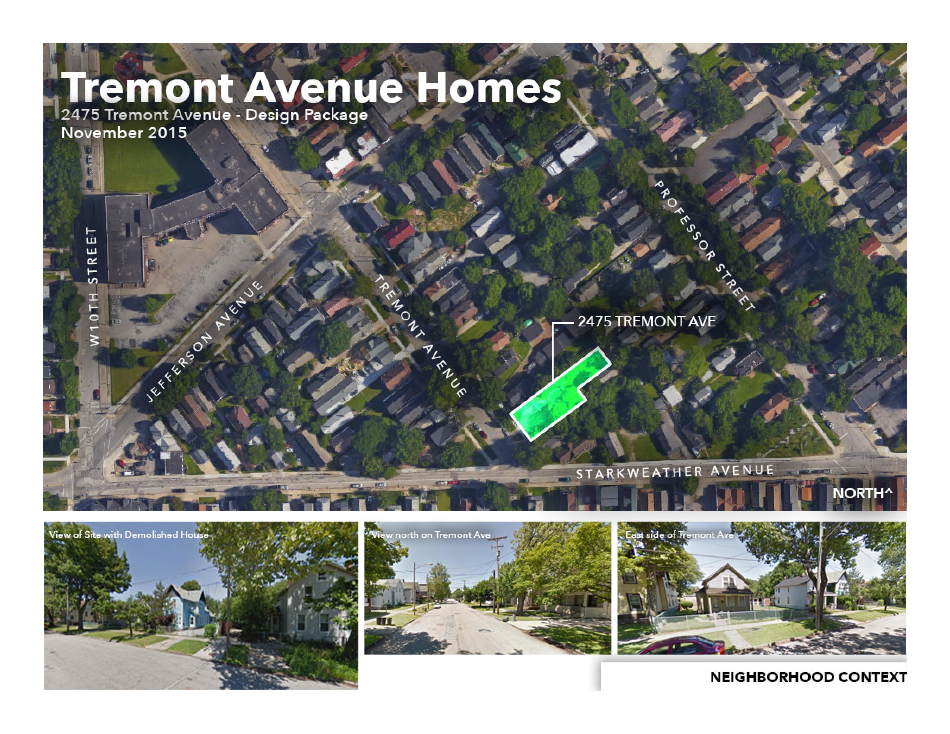 Tremont Lane Site Plan & Aerial Overview
